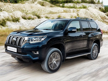 Чехлы на Toyota Land Cruiser Prado 150 2017–2018 г.в.