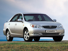 Чехлы на Toyota Camry 2001–2006 г.в.