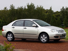 Чехлы на Toyota Corolla седан 1997–2007 г.в.