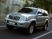Чехлы на Toyota Land Cruiser Prado 120 2002–2009 г.в.